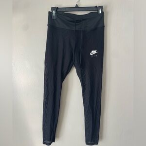 Nike Kids Black Mesh Leggings